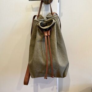 Madewell drawstring backpack